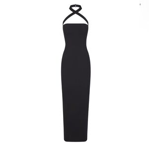 Skims Wrap Long Slip Dress